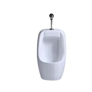 KD-06U Commerciële Keramische Sanitair Witte Kleur Squatting Wc Muur Opgehangen Urinoir Met Accessoires Kleine Urine Toilet Voor Kinderen