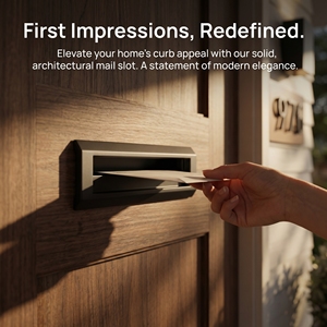 Boîte ornée de <span class=keywords><strong>lettres</strong></span> pour <span class=keywords><strong>porte</strong></span> de maison, transparente et personnalisée, de taille personnalisée, tendance et moderne - Product Image 1