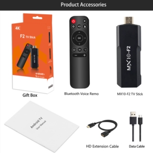 2024 Nieuwste MX10-F2 ATV 8K RK3228A ATV Tv Stick 1GB 8GB Android 13.0 2.4/5G Wifi Smart Media Player Tv Stick - Product Image 6