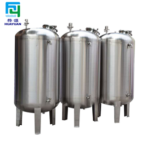 خزان ضغط عمودي من الفولاذ المقاوم للصدأ 304/316 لتخزين المياه النقية بسعة 50-20000 لتر - Product Image 4