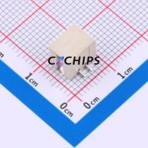 HCZZ0469-<b>2</b> Wire-to-Board <b>Pin</b> Header SMD,P=2mm <b>Connector</b> ( <b>Pin</b> Structure: 1x2P )( Pitch: 2mm )( Mounting Type: Vertical Mount ) - Product Image 1