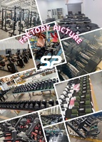 Machine de musculation commerciale SP Incline Pec Dec Fly pour presse pectorale assise et presse d'épaules, équipement de fitness pour salle de sport