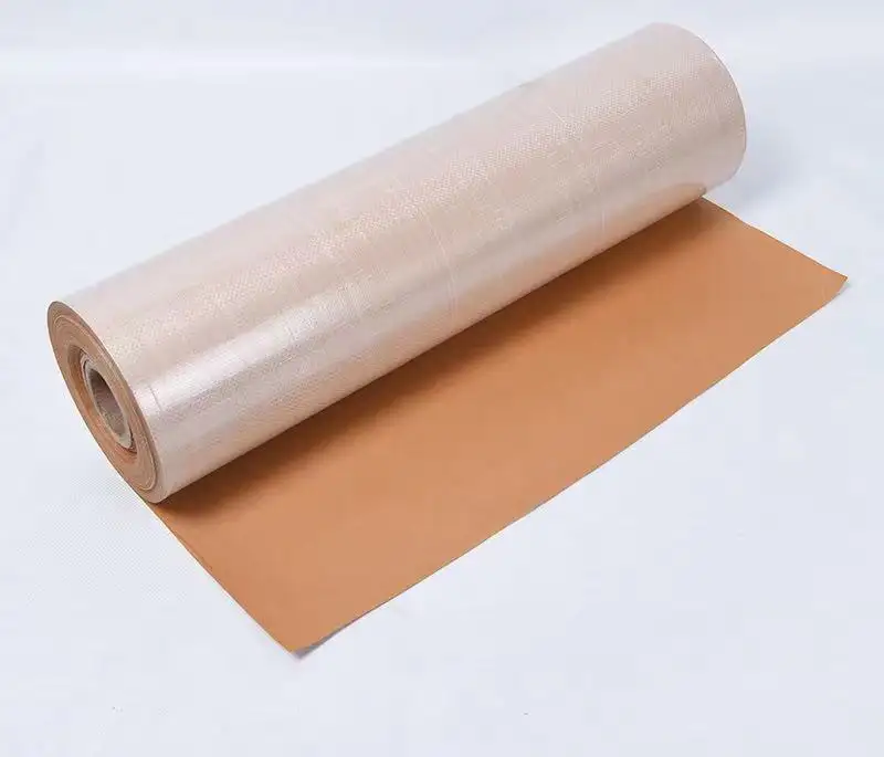 Anti Rust Vci Kraft Paper Laminated With PP PE Woven Fabric Used To Wrap Cold Steel Coin  Color Coin