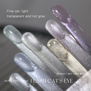 <span class=keywords><strong>Mrnail</strong></span>-Broken Cat's NAIL ยาทาเล็บความหนาแน่นสูงหินแฟลชลูกปัดแก้วเงาสูง - Product Image 2