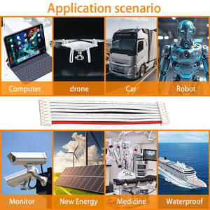 Пользовательский плоский 8-контактный проводной соединитель ZH 1,5 мм с ПВХ-изоляцией и медным проводником для электронных кабелей - Product Image 6