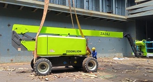 Телескопические подъемники с шарнирными стрелами 24 М телескопический подъемный кран с воздушной рабочей платформой ZA24J - Product Image 4