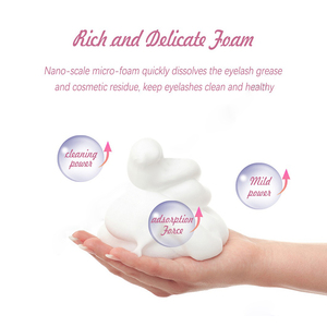 Vegan <b>Lash</b> Extension Shampoo Custom Bottle Packaging Non Irritating <b>Lash</b> Foam Cleanser <b>Kit</b> - Product Image 3