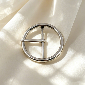 Hebilla de Cinturón en Forma de D de Metal Resistente con Agarre Firme para Mujer, Cinturones de Cuero Seguros - Product Image 6