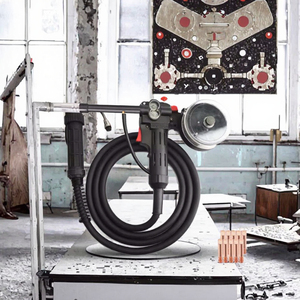 Antorcha de soldadura MIG MAG de aluminio de 10 pies (3 m) o 16 pies (5 m) para <span class=keywords><strong>soldador</strong></span>, pistola de bobina push-pull NBC200 200A 24V DC con conexión Euro - Product Image 3