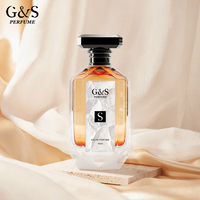 G&S OEM ODM, conception de parfum professionnelle, flacon de parfum en verre octogonal rechargeable personnalisé, 100 ml avec vaporisateur