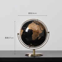 Globe terrestre multilingue de 20 cm, aides pédagogiques de géographie dans différents styles - Ornements de globe pour étudiants