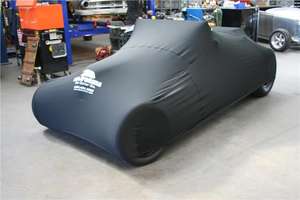 Housse de <span class=keywords><strong>voiture</strong></span> en microfibre de spandex souple personnalisée de taille/<span class=keywords><strong>logo</strong></span> bâche d'intérieur anti-rayures anti-poussière de luxe Supercar bâches de <span class=keywords><strong>voiture</strong></span> extensibles en satin - Product Image 6