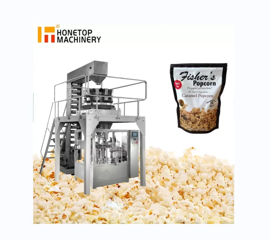 Sacs papier automatiques pour Popcorn, Machine d'emballage artisanale pour micro-ondes