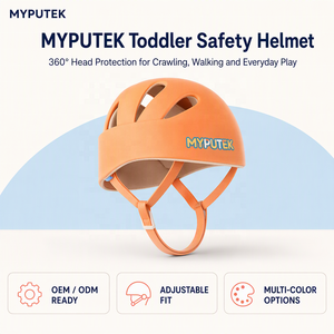 <span class=keywords><strong>Casque</strong></span> de sécurité léger pour tout-petits, protection intégrale à 360 degrés, ajustement réglable pour la marche à quatre pattes et l'apprentissage de la marche - Product Image 1