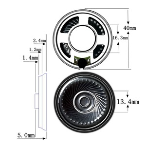 MANORSHI Loud Sound 40 Mét Mylar Loa <span class=keywords><strong>8</strong></span> <span class=keywords><strong>Ohm</strong></span> 0.5 Wát/1 Wát/2 Wát/3 Wát Mini Loud Loa - Product Image 2