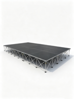 Plateforme de Scène Mobile en Aluminium de Haute Qualité pour Chorale et Événements – Système de Treillis Scénique en Aluminium