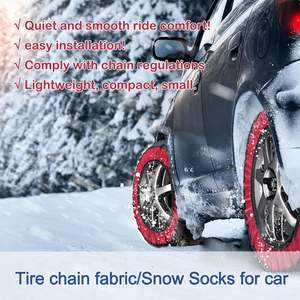 Invierno Auto <span class=keywords><strong>Textil</strong></span> Cadenas de <span class=keywords><strong>nieve</strong></span> Neumático Calcetines de <span class=keywords><strong>nieve</strong></span> para coche - Product Image 4