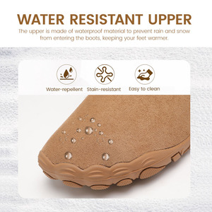 Chaussures de randonnée antidérapantes minimalistes du fabricant en gros Bottes de neige pieds nus avec logo personnalisé et bout large sans chute pour l'hiver - Product Image 6