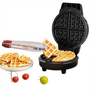 Machine à petit-déjeuner multifonction 3-en-1 pour la maison : gaufrier, <span class=keywords><strong>appareil</strong></span> à crêpes et sandwichs électrique, amovible et lavable, en résine - Product Image 1