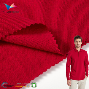 库存批次215 gsm 100棉针织面料纯棉面料100% 棉面料t恤 - Product Image 1