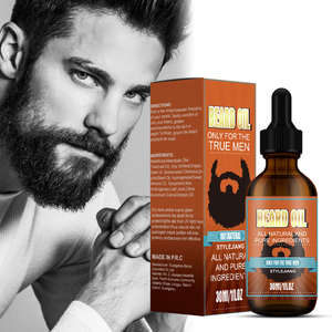 Huile de croissance de barbe biologique à étiquette privée, huile hydratante et adoucissante pour la barbe, soin de la barbe et de la <span class=keywords><strong>moustache</strong></span> pour hommes, 30 ml - Product Image 4