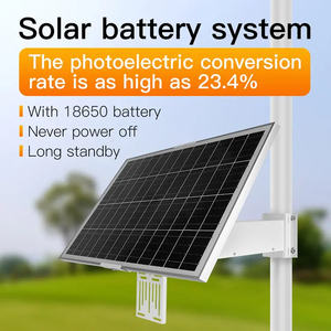 Hot Sale 16V 40W <b>Solar</b> Energy System <b>Kit</b> with <b>Batteries</b> for Outdoor Camera Use Renewable <b>Solar</b> - Product Image 3