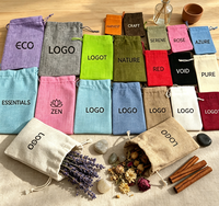 Sacs en toile de jute douce violette personnalisables avec logo, plusieurs tailles, écologiques, recyclables, réutilisables, pour emballage cadeau et usage domestique avec cordon de serrage