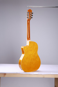 Guitare <span class=keywords><strong>flamenco</strong></span> 39 pouces pour étudiants, finition brillante, instruments de musique de qualité ACG10CE - Product Image 6