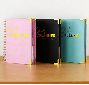 Agenda Semanal de Bienestar Personalizada Promocional 2026 A5 Negra con Espiral y Cubierta de Papel, con Caja de Regalo - Product Image 5