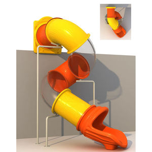 Tobogán Espiral Personalizado para Niños, Escaleras Espirales para Niños, Tobogán Espiral de Tubo de Plástico en Venta - Product Image 2