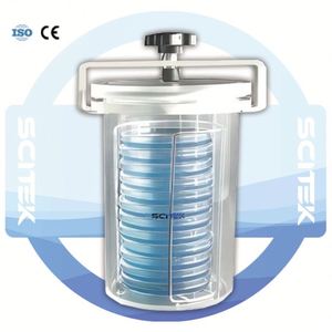 Scitek PMMA โถแบบไม่ใช้ออกซิเจนที่มีความเรียบเนียนสูงขายึดสแตนเลสความจุ1.35L สามารถปรับแต่งได้รับประกัน2ปี - Product Image 3