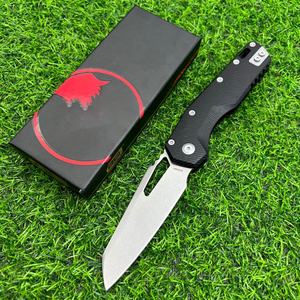 Navaja de Bolsillo Personalizable MT MSI HK FB132, Calidad OEM, DIY, Afilada como una Cuchilla, Aleación de Aluminio G10, Acero con Alto Contenido de Carbono, Plegable, para Camping y Senderismo - Product Image 2