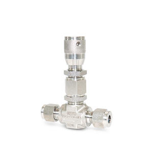 Válvulas Reguladoras de Microflujo OD1/4 de Acero Inoxidable 316L, Conexión por Compresión, Válvulas de Control de Microajuste, Suministro Directo de Fábrica - Product Image 1