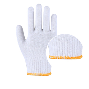 Gants en tricot de coton et de polyester, sans <span class=keywords><strong>latex</strong></span>, durables, respirants, résistants à l'usure, usage général - Product Image 4