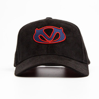 Gorra de Béisbol Personalizada con Forro Interior, Visera Curva Negra, Logotipo Bordado, Cierre Ajustable, para Equipos Deportivos