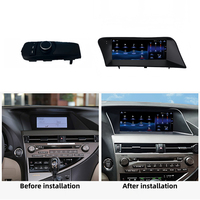Autoradio système Linux 12,3/10,25 pouces pour Lexus RX270 350 2009-2015, navigation GPS, lecteur multimédia stéréo