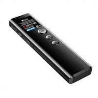 Stylo Enregistreur Vocal Discret 48KHZ Mini Dictaphone 1536kbps Audio WAV Connecteur USB Corps en Plastique Origine Chine