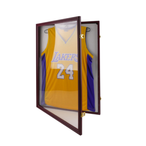 Nhà máy cung cấp rõ ràng Jersey hiển thị trường Hợp Bóng khung hộp cao cấp bóng đá bóng chày bóng rổ Jersey khung với khóa - Product Image 5
