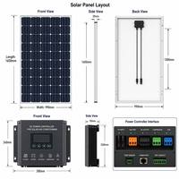 Climatiseur solaire 48V DC pour usage domestique avec compresseur sans balais pour le refroidissement des armoires de serveurs