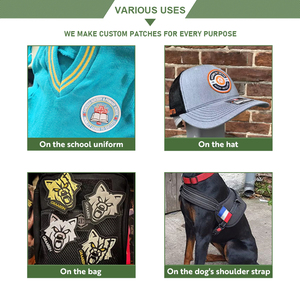 Parche Termoadhesivo Bordado en 3D Personalizado de AWELLS con Diseño de Zorro, Insignia de Aventura al Aire Libre de Alta Calidad para Prendas, Souvenirs y Ropa - Product Image 6