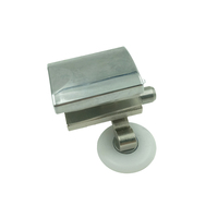 GUIDA-polea Circular para ducha de baño, puerta corredera de vidrio, rueda de rebote con rodillo ajustable, 712363