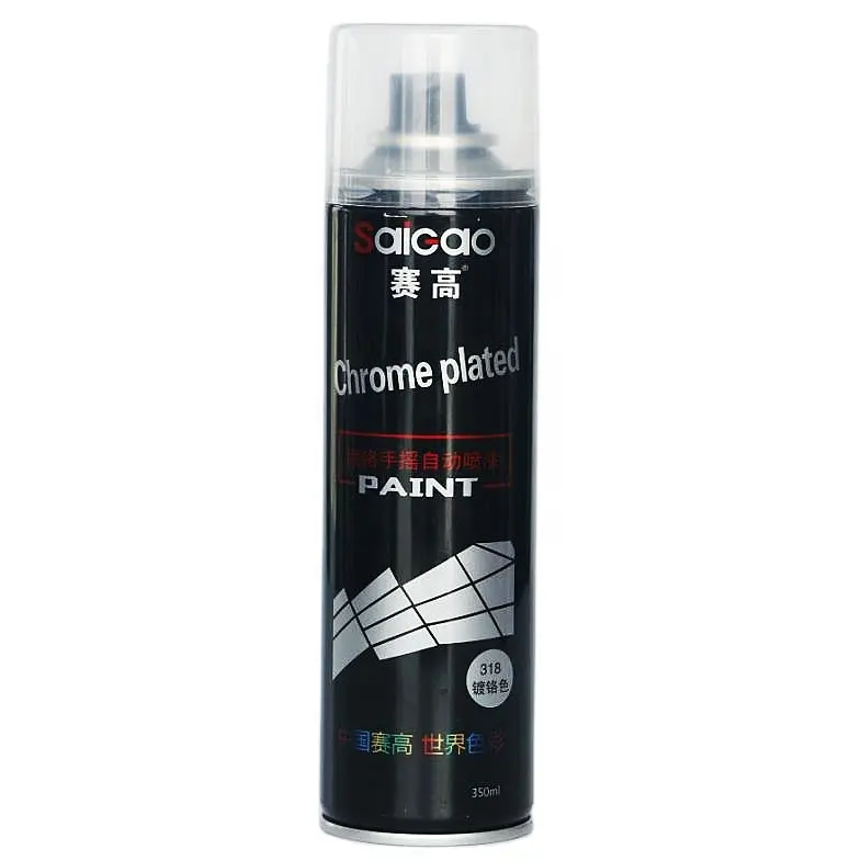 Chrome Spray Paint Aerosol Silver Chrome Golden Spray Paint for car