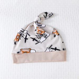 Combinaison en tricot pour bébé, automne, boutons mignons, manches longues, imprimé animal, unisexe, vêtements rampants, barboteuse, avec chapeau - Product Image 6