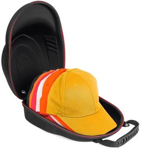 Étui de protection pour chapeau DEJUN, imperméable, antichoc, anti-poussière, en EVA noir, design personnalisé, sac de rangement portable pour casquettes de baseball - Product Image 1