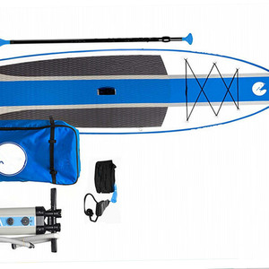 Tabla de SUP Inflable de 12.5 kg con Tecnología Drop Stitch, Incluye Remo, Bomba y Bolsa de Transporte, Portátil para Lagos, Ríos y Deportes Acuáticos, Unisex - Product Image 1