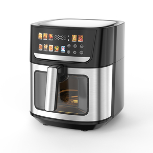 <span class=keywords><strong>Friteuse</strong></span> à air <span class=keywords><strong>XL</strong></span> 8 litres Appareil de cuisine ménager Cuisson intelligente Sain <span class=keywords><strong>Sans</strong></span> <span class=keywords><strong>huile</strong></span> Grande taille Friteuses à air avec acier inoxydable - Product Image 1