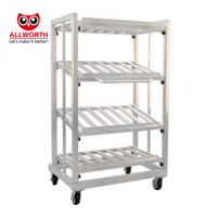 Meilleures ventes de chariots de cueillette à plusieurs niveaux de haute qualité Chariot d'entrepôt pour poste de travail