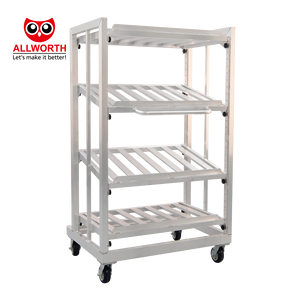 वर्कस्टेशन के लिए सबसे अधिक बिकने वाली उच्च गुणवत्ता वाले बहु-स्तरीय पिक कार्ट्स गोदाम ट्रॉली - Product Image 4