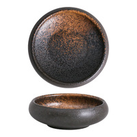 Petite assiette en céramique de porcelaine fine, style mignon, pour snacks, sauces et assaisonnements, idéale pour restaurants et hôtels