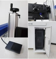 Marqueur laser pour armoire de bureau 30w 50w 100w Mopa Machine de gravure de marquage laser à fibre en acier inoxydable pour le métal